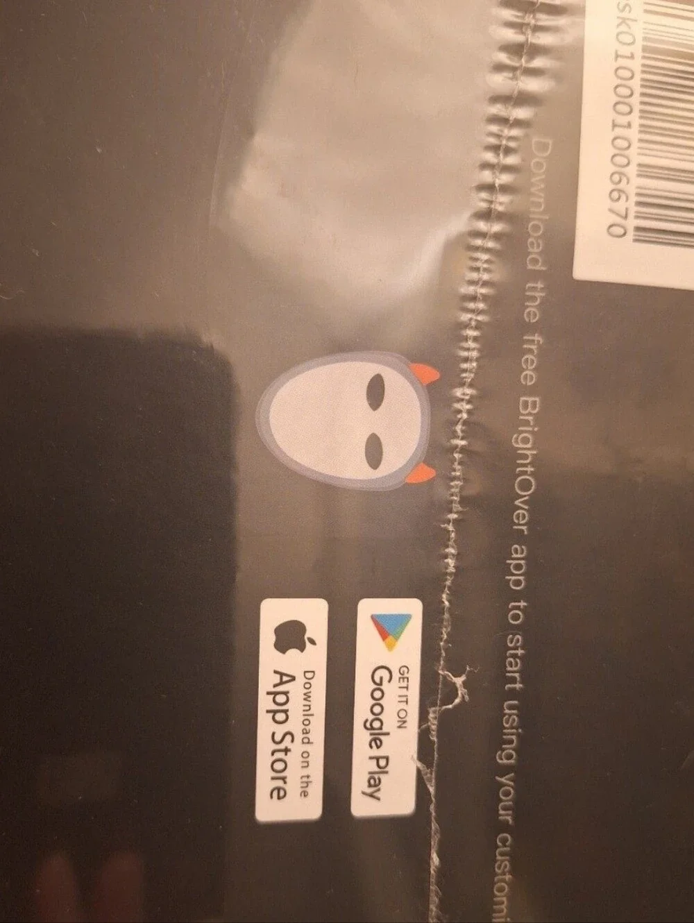 LED Mask Halloween Light Up App Control Customizable Glowing Cosplay Mask NEW